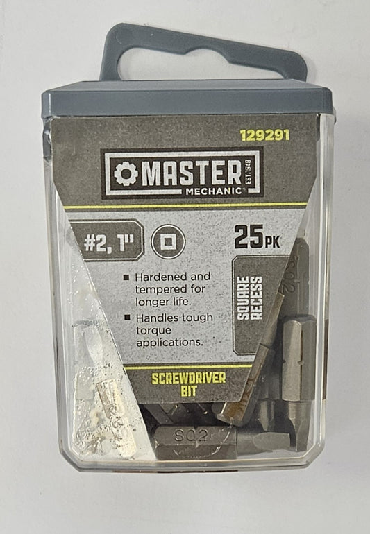 Screwdriver Bit #2 1" 25pk.